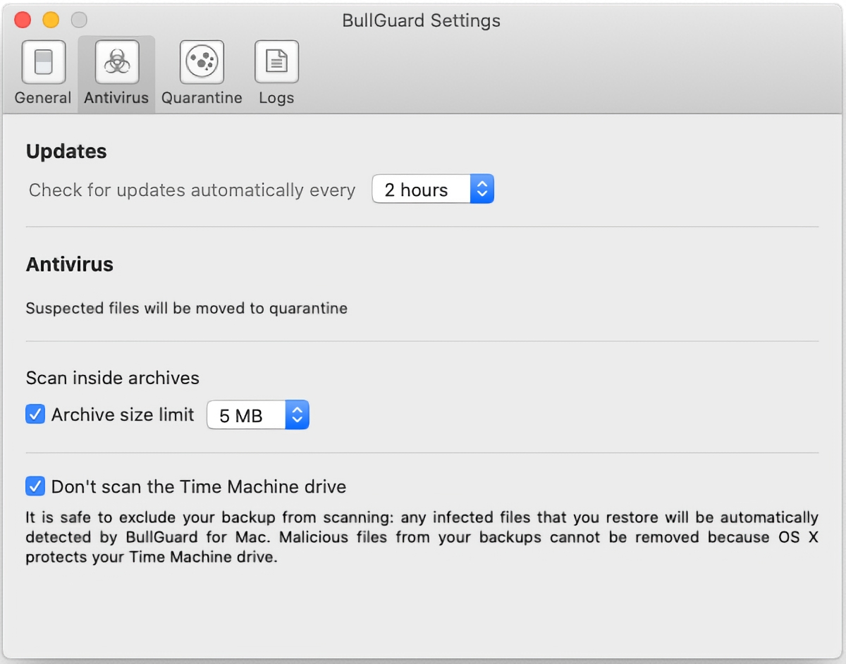 bullguard for mac review